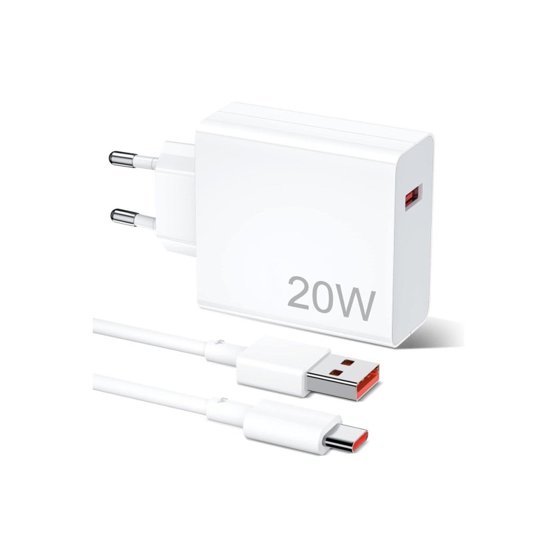 iPhone, iPad, Samsung, ve Android Type-C 20W (Watt) Ultra Hızlı Şarj Aleti Adaptör