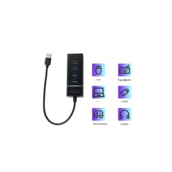 4 Port USB 3.0 Hub Bilgisayar Çoklayıcı Tüm Cihazlara Uyumlu